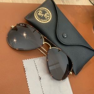 COPY - Tortoise Ray Ban Aviators